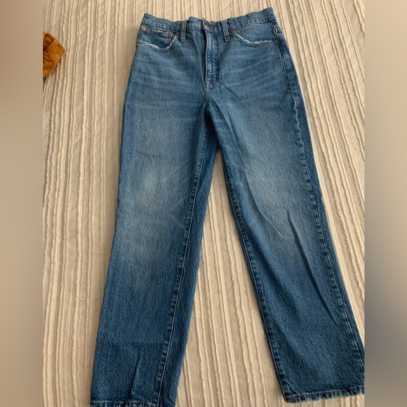 Madewell Classic Straight Jeans - Picture 3 of 5
